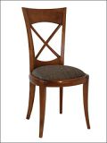 Chaise fond tissu