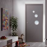 Porte avec bulles