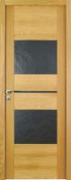 Porte en bois et pierre