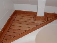 Parquet pont de bateau Doussié